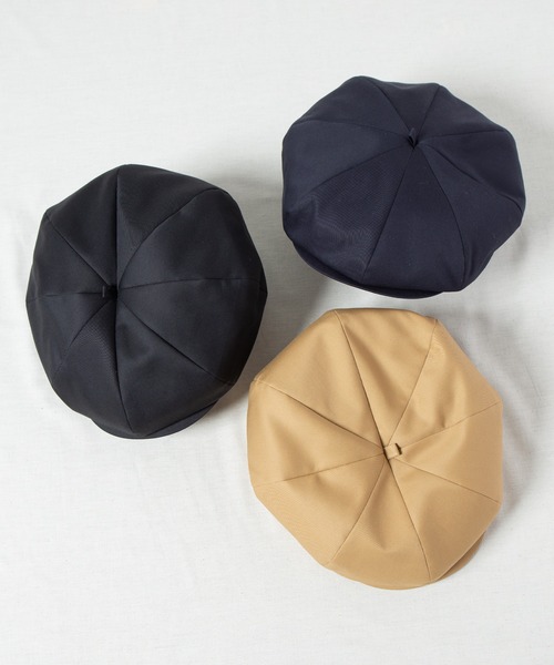 RACAL（ラカル）の「Tencel Blend C-Satin 8Panel Beret Cas / テンセルブレンド コットンサテン 8パネル　ベレーキャス（キャスケット・メンズ・ブラック/ベージュ/ネイビー・LARGE/X-LARGE/MEDIUM）」の10枚目の写真