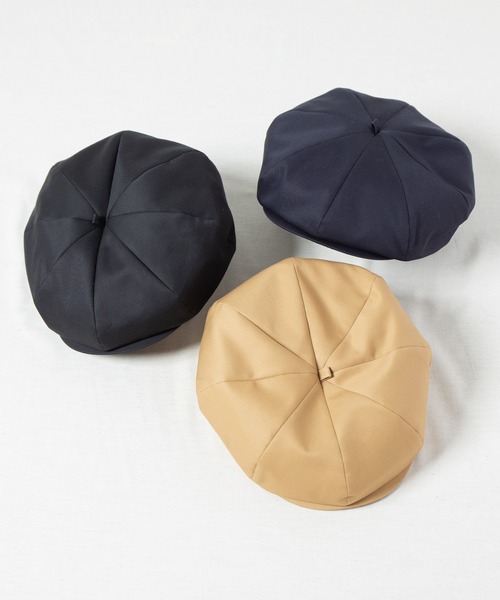 RACAL（ラカル）の「Tencel Blend C-Satin 8Panel Beret Cas / テンセルブレンド コットンサテン 8パネル　ベレーキャス（キャスケット・メンズ・ブラック/ベージュ/ネイビー・LARGE/X-LARGE/MEDIUM）」の14枚目の写真