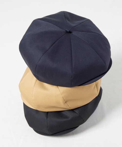 RACAL（ラカル）の「Tencel Blend C-Satin 8Panel Beret Cas / テンセルブレンド コットンサテン 8パネル　ベレーキャス（キャスケット・メンズ・ブラック/ベージュ/ネイビー・LARGE/X-LARGE/MEDIUM）」の7枚目の写真