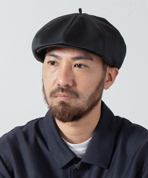 RACAL（ラカル）の「Tencel Blend C-Satin 8Panel Beret Cas / テンセルブレンド コットンサテン 8パネル　ベレーキャス（キャスケット・メンズ・ブラック/ベージュ/ネイビー・LARGE/X-LARGE/MEDIUM）」の16枚目の写真