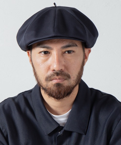 RACAL（ラカル）の「Tencel Blend C-Satin 8Panel Beret Cas / テンセルブレンド コットンサテン 8パネル　ベレーキャス（キャスケット・メンズ・ブラック/ベージュ/ネイビー・LARGE/X-LARGE/MEDIUM）」の20枚目の写真