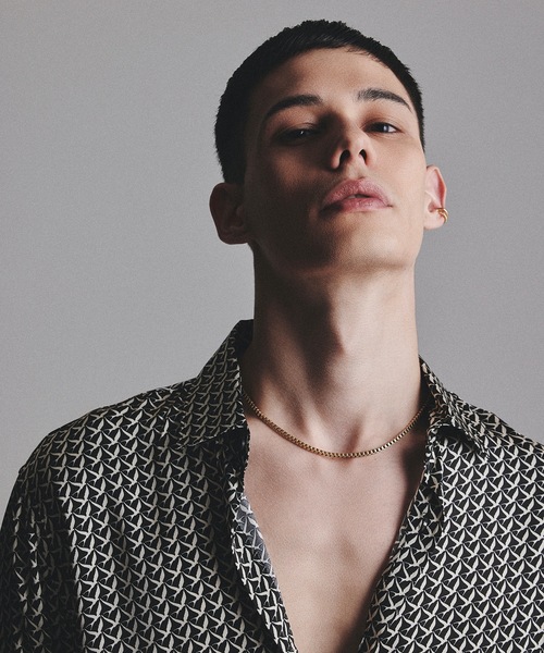 9ban（キューバン）の「【9ban】キューバン/ Box chain necklace（ネックレス・レディース・ゴールド・FREE）」の9枚目の写真