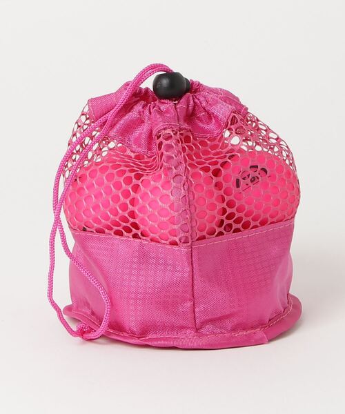 ARCADE（アーケード）の「ゴルフボール R＆A公認球 12球 蛍光マットボール 飛衛門 TOBIEMON メッシュバッグ入り（ゴルフグッズ・メンズ・ピンク/オレンジ/レッド/イエロー・ONE SIZE）」の6枚目の写真