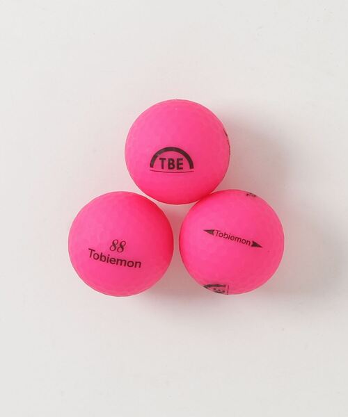 ARCADE（アーケード）の「ゴルフボール R＆A公認球 12球 蛍光マットボール 飛衛門 TOBIEMON メッシュバッグ入り（ゴルフグッズ・メンズ・ピンク/オレンジ/レッド/イエロー・ONE SIZE）」の5枚目の写真
