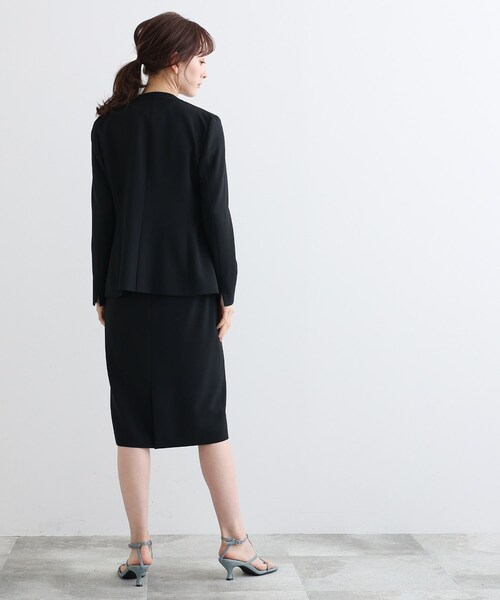 INDIVI（インディヴィ）の「◇【洗える/UVケア/接触冷感】ノーカラー