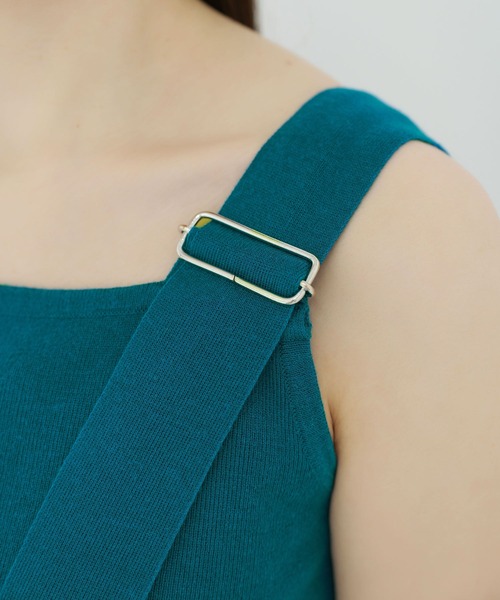 TINA：JOJUN（ティーナジョジュン）の「ベルト付き ニットベスト TINA：JOJUN（ベスト・レディース・ホワイト/イエロー/ブルー・M）」の17枚目の写真