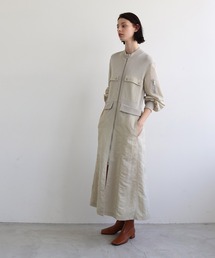 knit×taffeta combine MA-1(ニットタフタドッキングMA-1)
