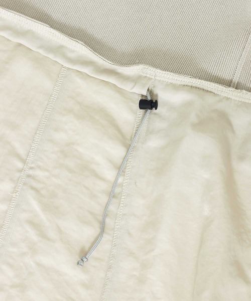 DRESSLAVE（ドレスレイブ）の「knit×taffeta combine MA-1(ニットタフタドッキングMA-1)（MA-1・レディース・ライトグレー/ブラック・38）」の10枚目の写真