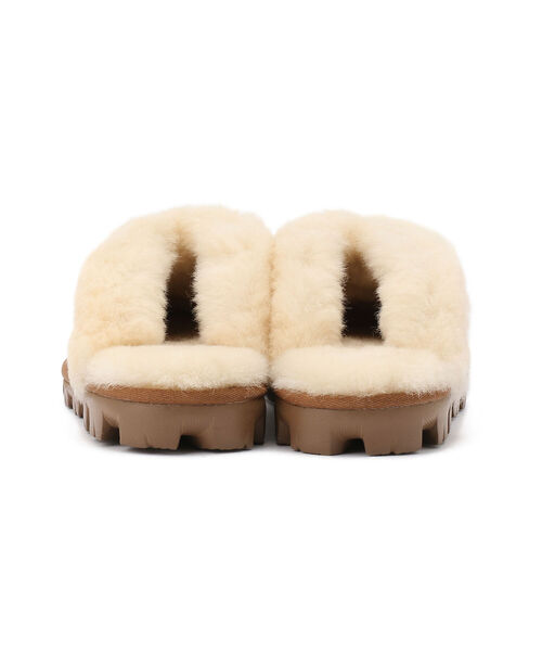 UGG（アグ）の「UGG(アグ） COQUETTE（コケット）屋内外兼用スリッパ（サンダル・レディース・ブラック/ベージュ/グレー・8/7/6）」の4枚目の写真