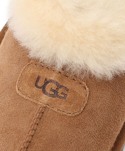 UGG（アグ）の「UGG(アグ） COQUETTE（コケット）屋内外兼用スリッパ（サンダル・レディース・ブラック/ベージュ/グレー・8/7/6）」の11枚目の写真