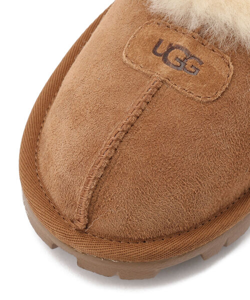 UGG（アグ）の「UGG(アグ） COQUETTE（コケット）屋内外兼用スリッパ（サンダル・レディース・ブラック/ベージュ/グレー・8/7/6）」の10枚目の写真