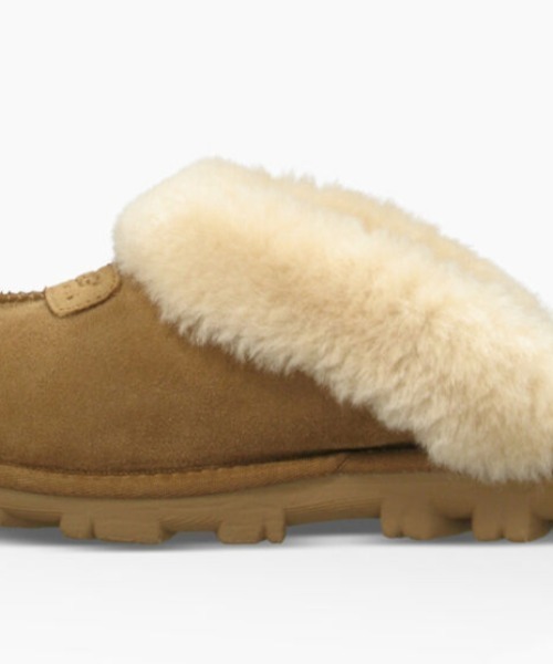 UGG（アグ）の「UGG(アグ） COQUETTE（コケット）屋内外兼用スリッパ（サンダル・レディース・ブラック/ベージュ/グレー・8/7/6）」の7枚目の写真