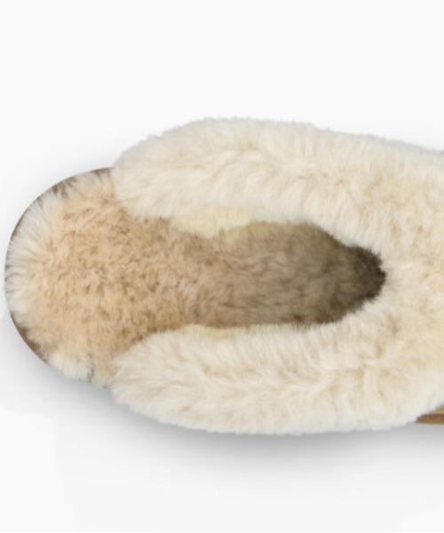 UGG（アグ）の「UGG(アグ） COQUETTE（コケット）屋内外兼用スリッパ（サンダル・レディース・ブラック/ベージュ/グレー・8/7/6）」の8枚目の写真