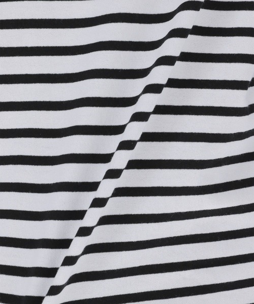 ORCIVAL(オーシバル)の「【ORCIVAL(オーシバル)】コットンロードルーズTシャツ(Tシャツ/カットソー・メンズ・ブラック/インディゴブルー/ライトグリーン・MEDIUM)」の16枚目の写真