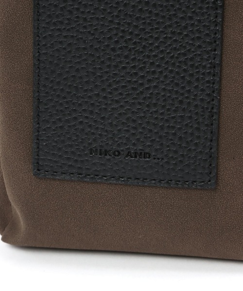 niko and...（ニコアンド）の「パラコードフェイクスウェードショルダー（ショルダーバッグ・メンズ・グレー/ブラック/グリーン/マスタード/オレンジ/ブラウン・FREE）」の7枚目の写真