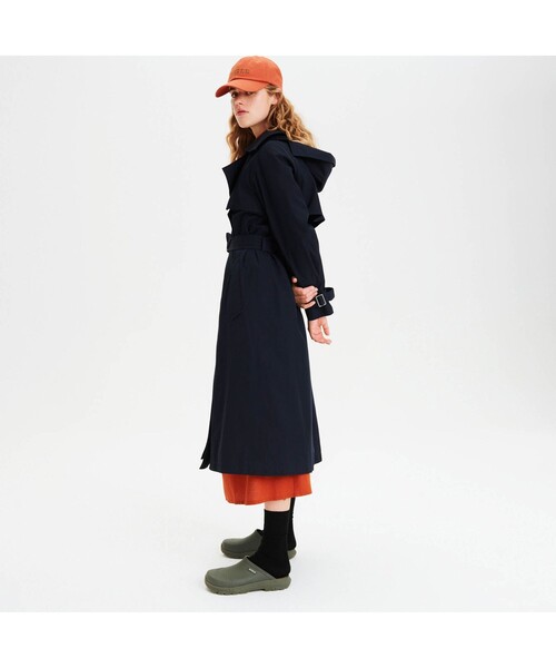 美品☆エーグル　透湿防水コットンタッチヘリテージトレンチコート　22年モデル 透湿防水 コットンタッチ ヘリテージ トレンチコート | AIGLE