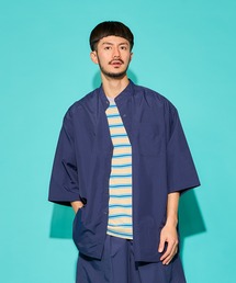 BURLAP OUTFITTER | 3/4 B.C. SHIRT / 3/4 バンドカラー シャツ(シャツ/ブラウス)