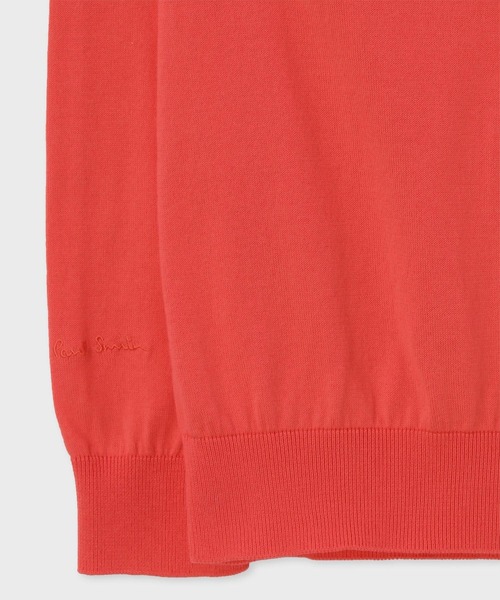 Paul Smith(ポールスミス)の「フェイクレイヤードネック ニット / 123401 146X(ニット/セーター・メンズ・ベージュ/オフホワイト/ピンク・MEDIUM/LARGE/X-LARGE)」の11枚目の写真