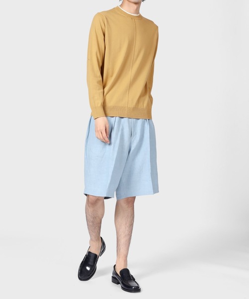 Paul Smith(ポールスミス)の「フェイクレイヤードネック ニット / 123401 146X(ニット/セーター・メンズ・ベージュ/オフホワイト/ピンク・MEDIUM/LARGE/X-LARGE)」の21枚目の写真
