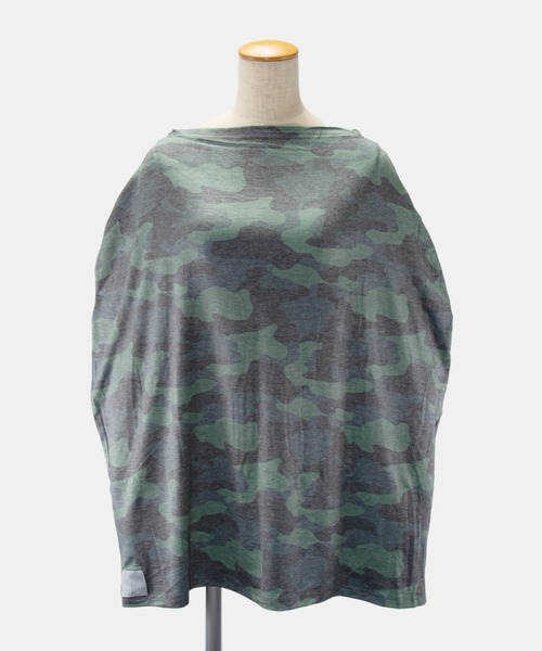 Copper Pearl（コッパーパール）の「Copper pearl Multi Use Cover コッパーパール マルチユースカバー 360度カバー ポンチョ型 パターン 授乳ケープ（授乳ケープ/授乳クッション・レディース・グレー系その他/ブルー系その他/アニマル/ホワイト系/ホワイト系1/ホワイト系2/ライトグレー系/ダルブルー系/ホワイト系その他/ブルー系/インディゴブルー/グリーン系カモフラージュ/グレー系・FREE）」の12枚目の写真