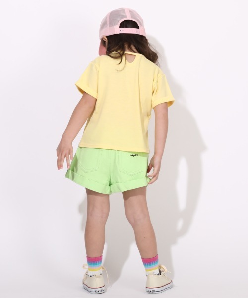 BABYDOLL(ベビードール)の「アイスPT Tシャツ 6452K(Tシャツ/カットソー・キッズ・イエロー/パープル・120cm/100cm/90cm/110cm/80cm)」の9枚目の写真