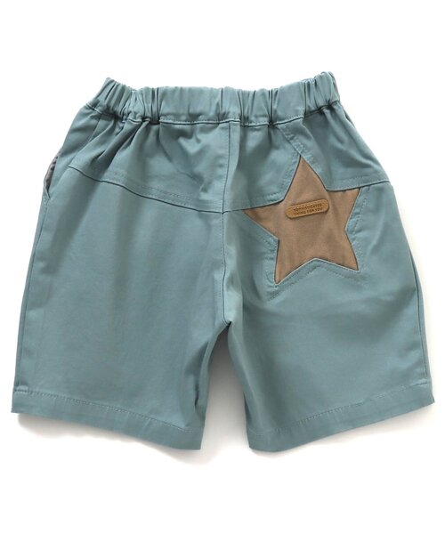 apres les cours(アプレレクール)の「スターパッチハーフパンツ 5分丈_ストレッチ(その他パンツ・キッズ・ブラウン/ブルー・90/100/110/120/80/130/140)」の12枚目の写真