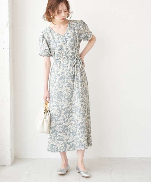 Web限定 ニュアンス柄ワンピース ワンピース Rope Picnic ロペピクニック のファッション通販 Zozotown