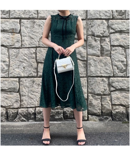 CELFORD（セルフォード）の「レース切替ワンピース（ワンピース）」 - WEAR