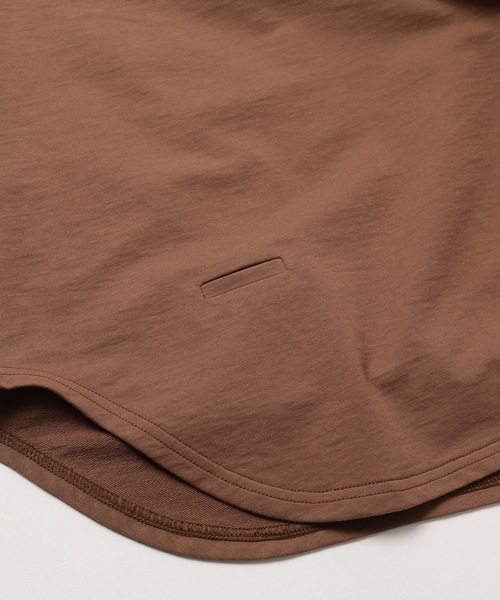 Dulcamara(ドゥルカマラ)の「インレイアシメベースボールOP(ワンピース・レディース・ブラウン/ライトグレー・FREE)」の7枚目の写真