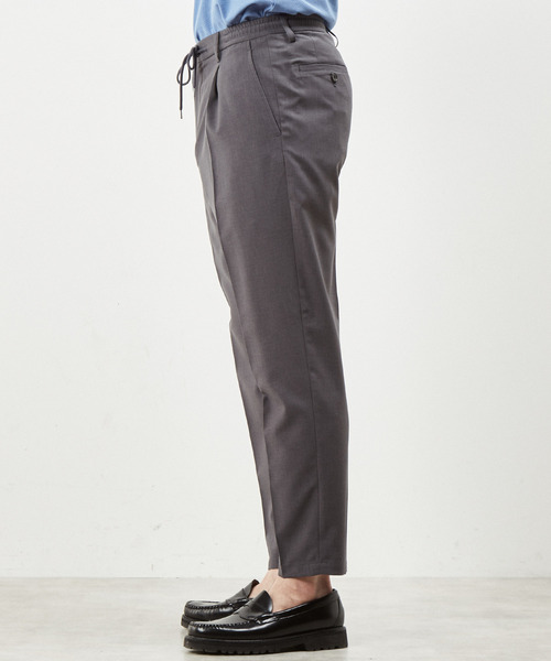 MEN'S MELROSE（メンズメルローズ）の「【WEB限定】リフラクストロピカルイージーケアセットアップパンツ（スラックス・メンズ・ライトブラウン/グレー/ブラック・2/3/4/5）」の7枚目の写真