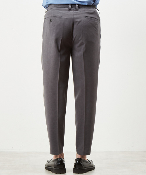 MEN'S MELROSE（メンズメルローズ）の「【WEB限定】リフラクストロピカルイージーケアセットアップパンツ（スラックス・メンズ・ライトブラウン/グレー/ブラック・2/3/4/5）」の8枚目の写真