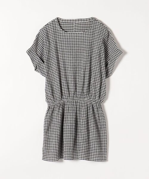 SHIPS any（シップス エニィ）の「SHIPS any:〈ウォッシャブル〉シャーリング ライク ペプラム TEE◇（Tシャツ/カットソー・レディース・ブラック/その他・ONE SIZE）」の3枚目の写真