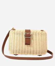 【美品】美品　MACKINTOSH LONDON かご　ハンド　バッグ　ラタン 美品】美品MACKINTOSH LONDON かごハンドバッグラタン