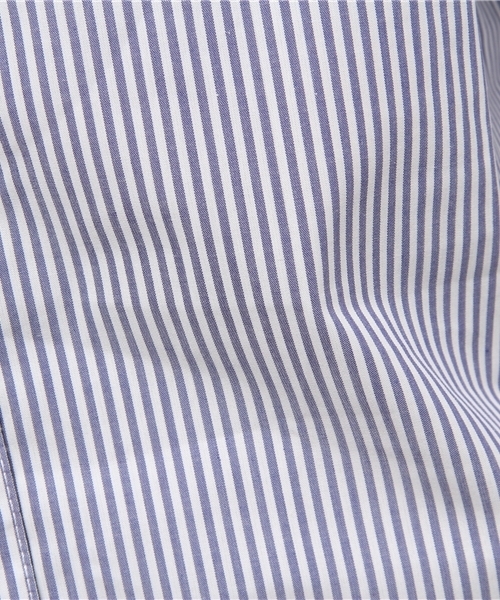 earth music&ecology（アースミュージックアンドエコロジー）の「【シャキシャキシャツ】ストライプ（シャツ/ブラウス・レディース・サックスブルー/ネイビー・MEDIUM/SMALL）」の13枚目の写真