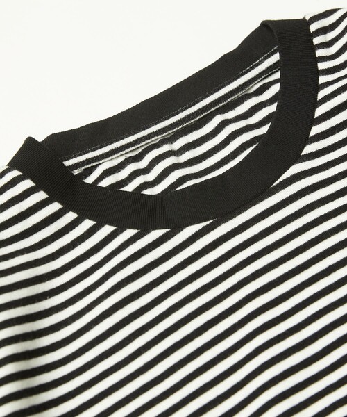 Firsthand（ファーストハンド）の「MA by Satoshi Mizutani/エムエー BORDER TEE（Tシャツ/カットソー・メンズ・ブラック/ネイビー/ブラウン/その他・M/L）」の12枚目の写真