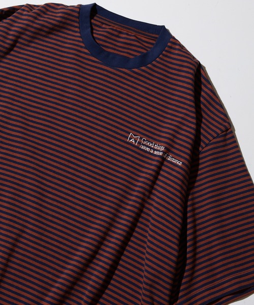 Firsthand（ファーストハンド）の「MA by Satoshi Mizutani/エムエー BORDER TEE（Tシャツ/カットソー・メンズ・ブラック/ネイビー/ブラウン/その他・M/L）」の3枚目の写真