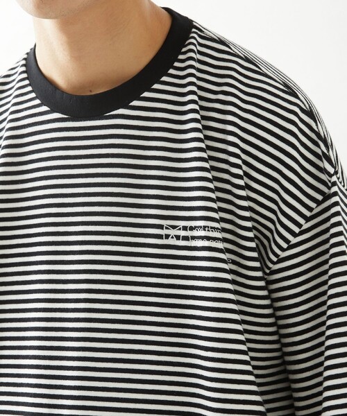 Firsthand（ファーストハンド）の「MA by Satoshi Mizutani/エムエー BORDER TEE（Tシャツ/カットソー・メンズ・ブラック/ネイビー/ブラウン/その他・M/L）」の18枚目の写真