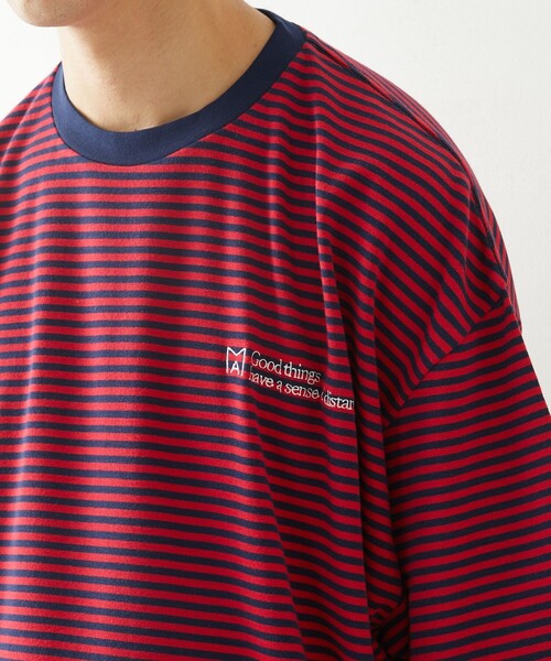 Firsthand（ファーストハンド）の「MA by Satoshi Mizutani/エムエー BORDER TEE（Tシャツ/カットソー・メンズ・ブラック/ネイビー/ブラウン/その他・M/L）」の19枚目の写真