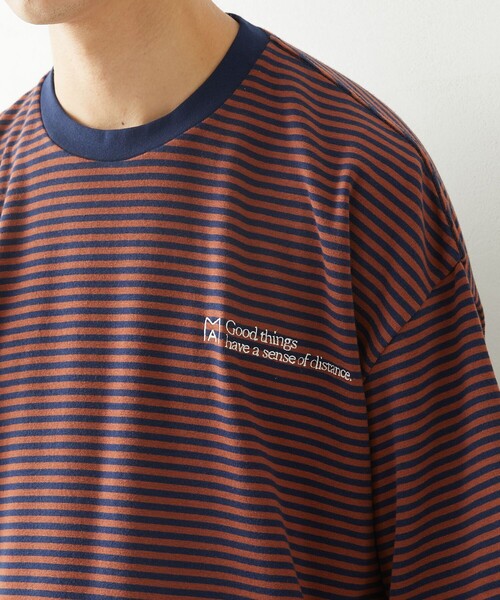Firsthand（ファーストハンド）の「MA by Satoshi Mizutani/エムエー BORDER TEE（Tシャツ/カットソー・メンズ・ブラック/ネイビー/ブラウン/その他・M/L）」の20枚目の写真