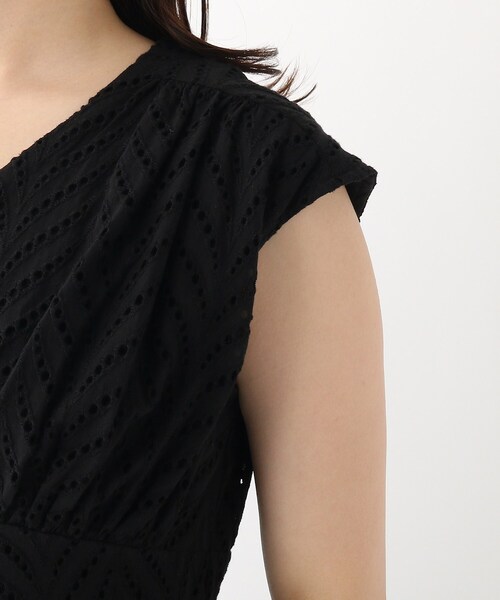 index（インデックス）の「◆オールレースワンピース【WEB限定サイズ】（ワンピース・レディース・ブラック/ブルー/ピンク系その他・40/38/36）」の4枚目の写真