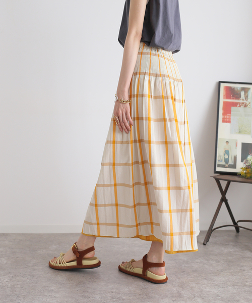 ベージュリバーシブルスカート L】チュールリバーシブルスカート(スカート)｜TO BE CHIC(トゥー