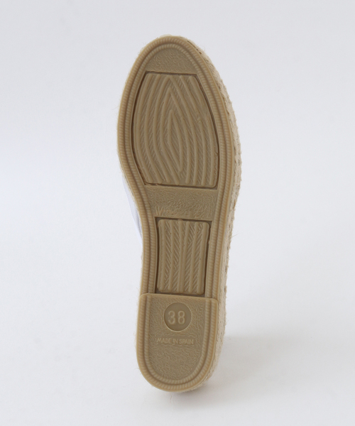 martinique（マルティニーク）の「LA MANUAL ALPARGATERA/PINXO ELASTICO/RACE SLIPON厚底（サンダル・レディース・ホワイト/ブラック・37/38/39/36）」の6枚目の写真