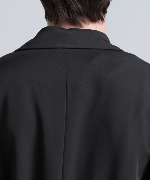 HARE（ハレ）の「【SETUP対応】ベルトテーラードジャケット(HARE)（テーラードジャケット・メンズ・ブラック/グレー・SMALL/MEDIUM）」の10枚目の写真