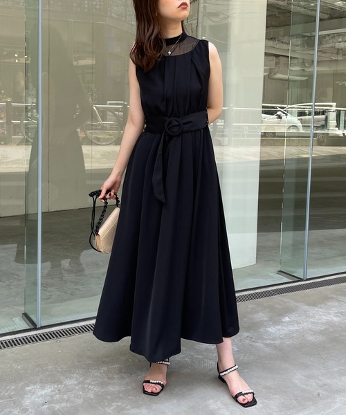 natural couture（ナチュラルクチュール）の「WEB限定サイズ有り/レディーなボレロ付きお上品ドレス（ドレス・レディース・ブラック/ブルー/ミント・LARGE/FREE）」の11枚目の写真