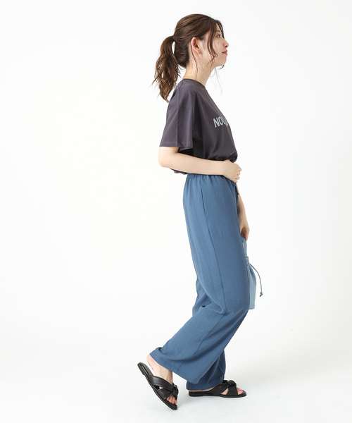 B.C STOCK（ベーセーストック）の「サテンイージーカラーパンツ（その他パンツ・レディース・イエロー/オレンジ/ブルー系その他・FREE）」の13枚目の写真