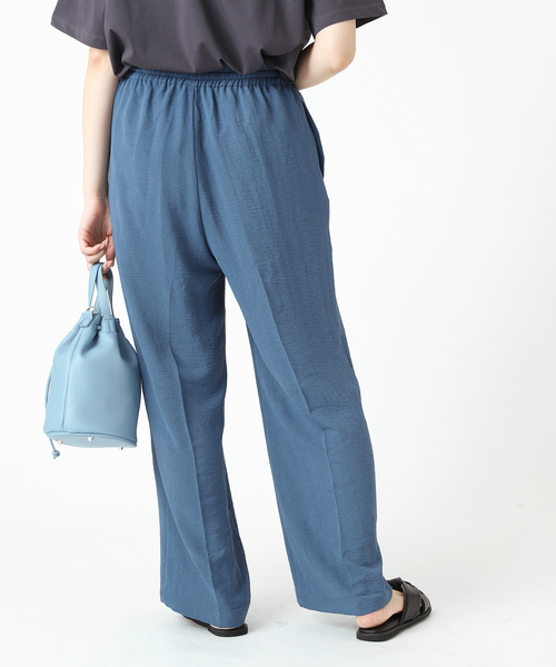 B.C STOCK（ベーセーストック）の「サテンイージーカラーパンツ（その他パンツ・レディース・イエロー/オレンジ/ブルー系その他・FREE）」の14枚目の写真