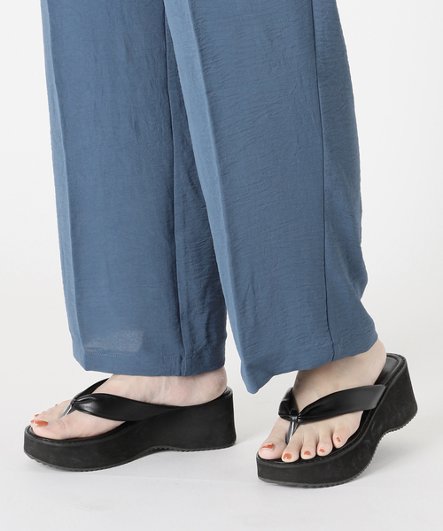 B.C STOCK（ベーセーストック）の「サテンイージーカラーパンツ（その他パンツ・レディース・イエロー/オレンジ/ブルー系その他・FREE）」の21枚目の写真