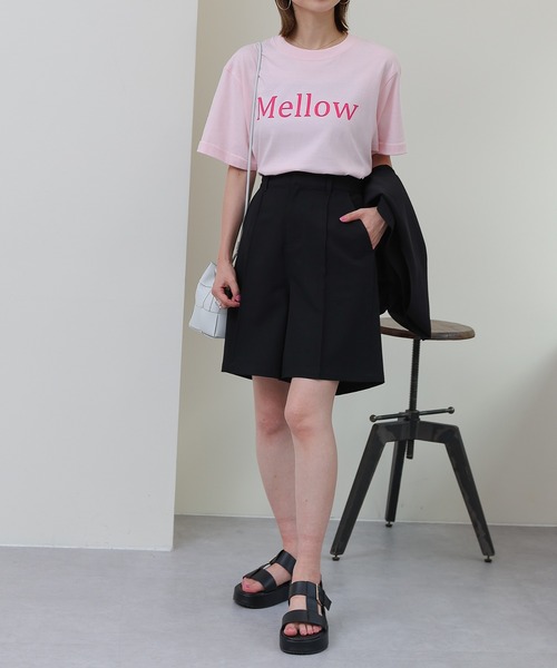 COLONY 2139（コロニートゥーワンスリーナイン）の「セットアップ対応 / TRPUピンタックバミューダパンツ/ハーフパンツ（その他パンツ・レディース・ブラック/アイボリー・FREE）」の19枚目の写真