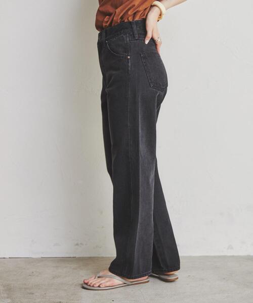 coen(コーエン)の「ストレートデニムパンツ(デニムパンツ・レディース・ブラック/ネイビー/コバルトブルー・S/M/L)」の17枚目の写真