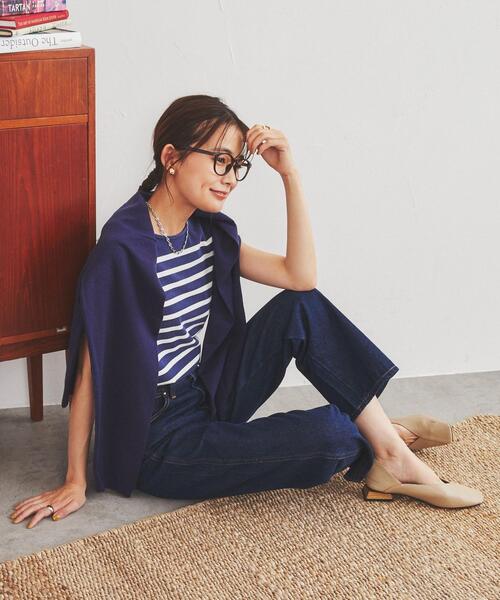 coen(コーエン)の「ストレートデニムパンツ(デニムパンツ・レディース・ブラック/ネイビー/コバルトブルー・S/M/L)」の19枚目の写真